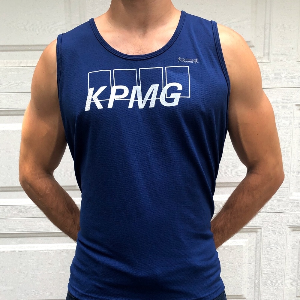 KPMG Running Tank Top Men's Size XL